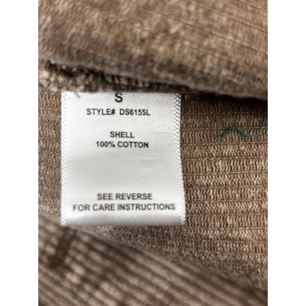 Oli & Hali Corduroy Colorblock Distressed Shacket‎ S Boho Oversized Jacket - Picture 8 of 9